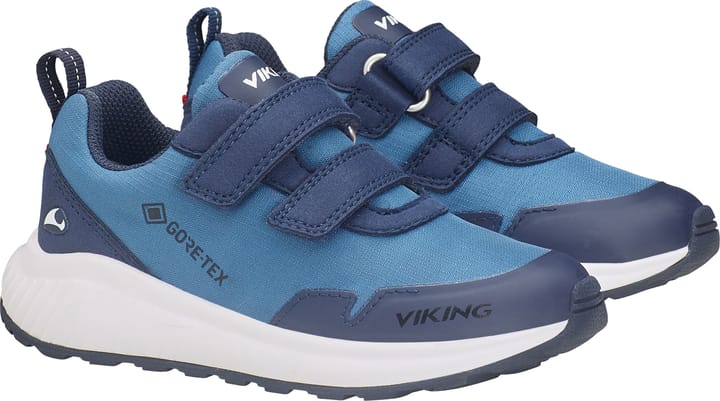 Viking Kids' Aery Track Low F GORE-TEX Denim/Navy Viking Footwear