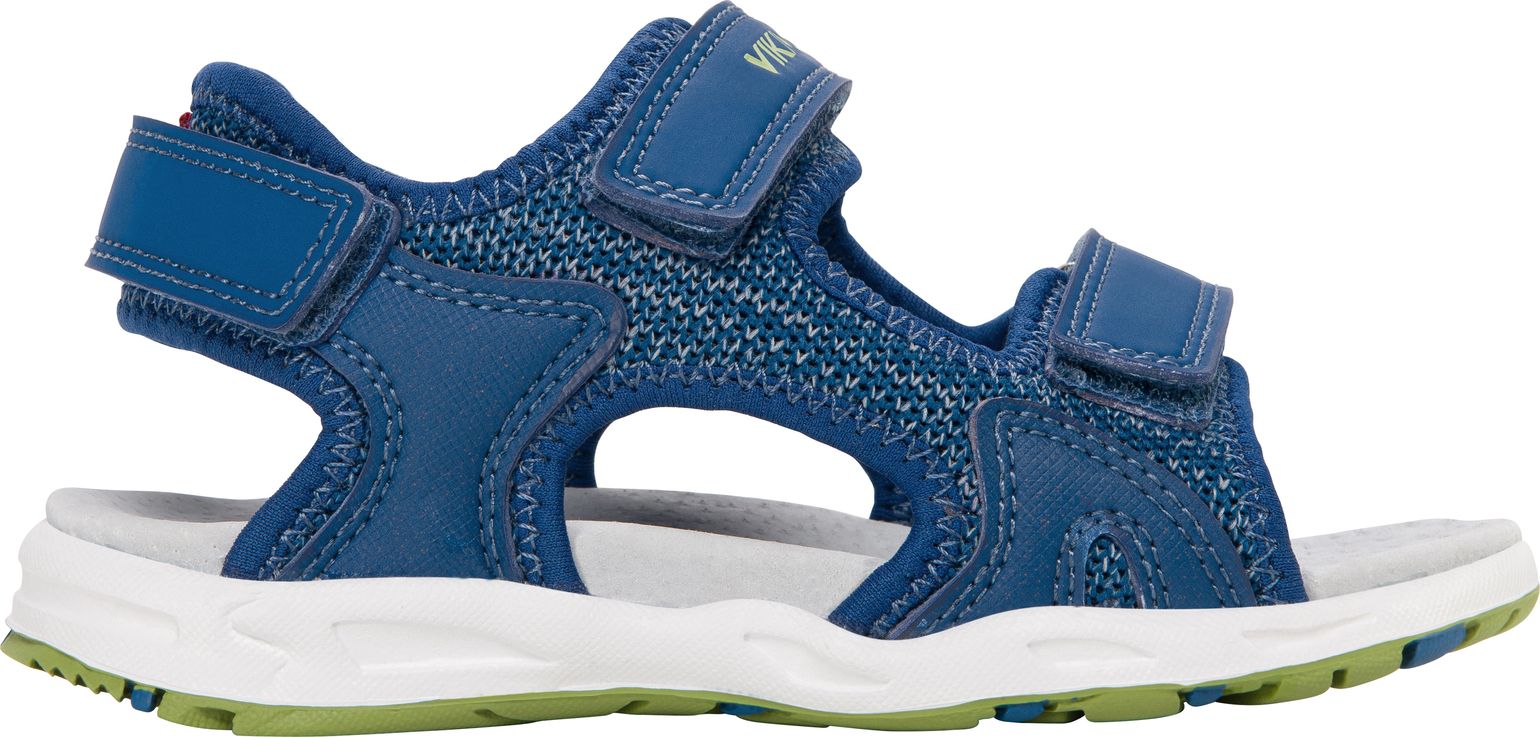Viking Footwear Kids' Anchor Blue/Moss Green