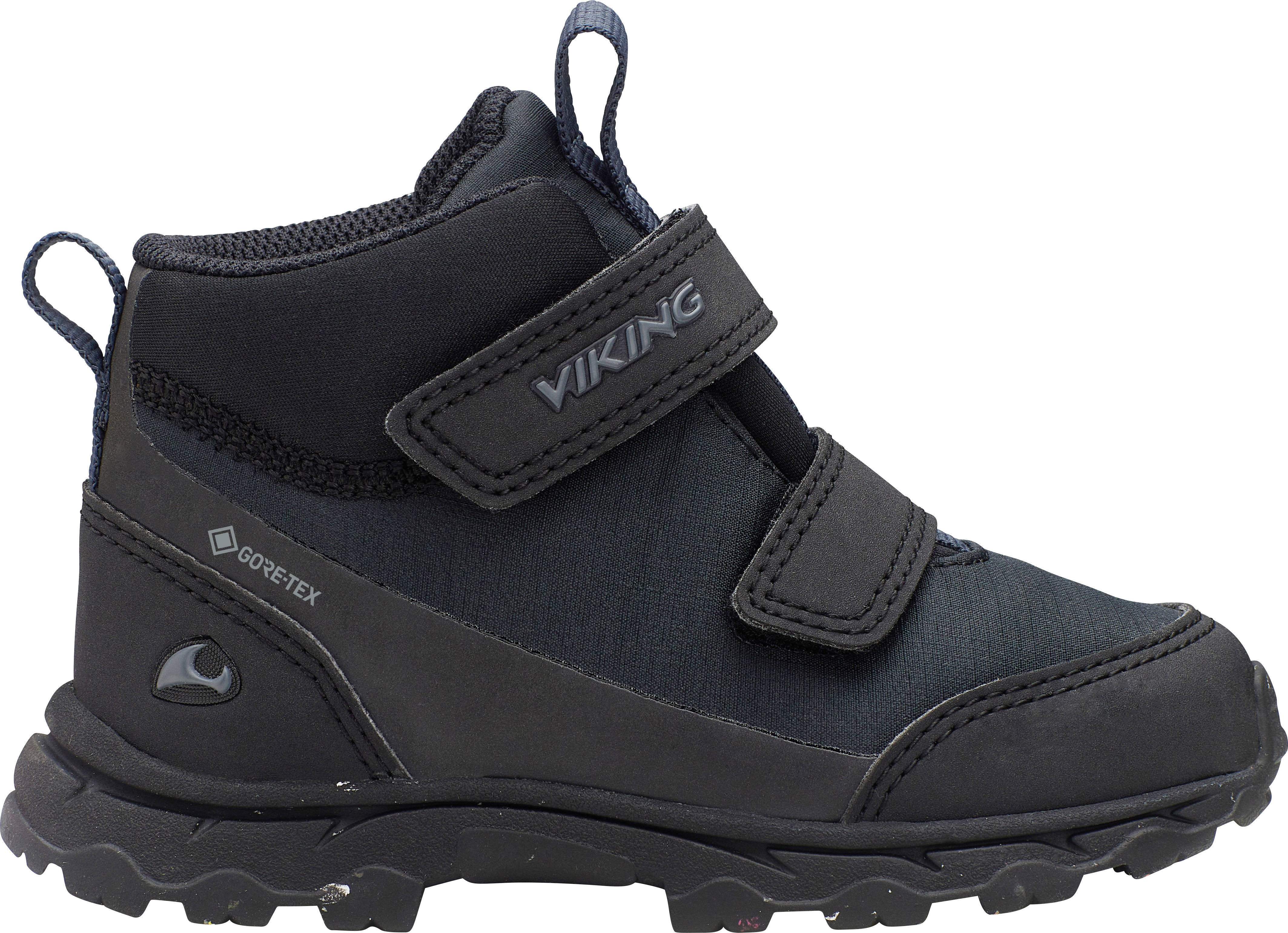 Viking Footwear Kids' As k Mi d F Gore-Tex Black/Charcoal
