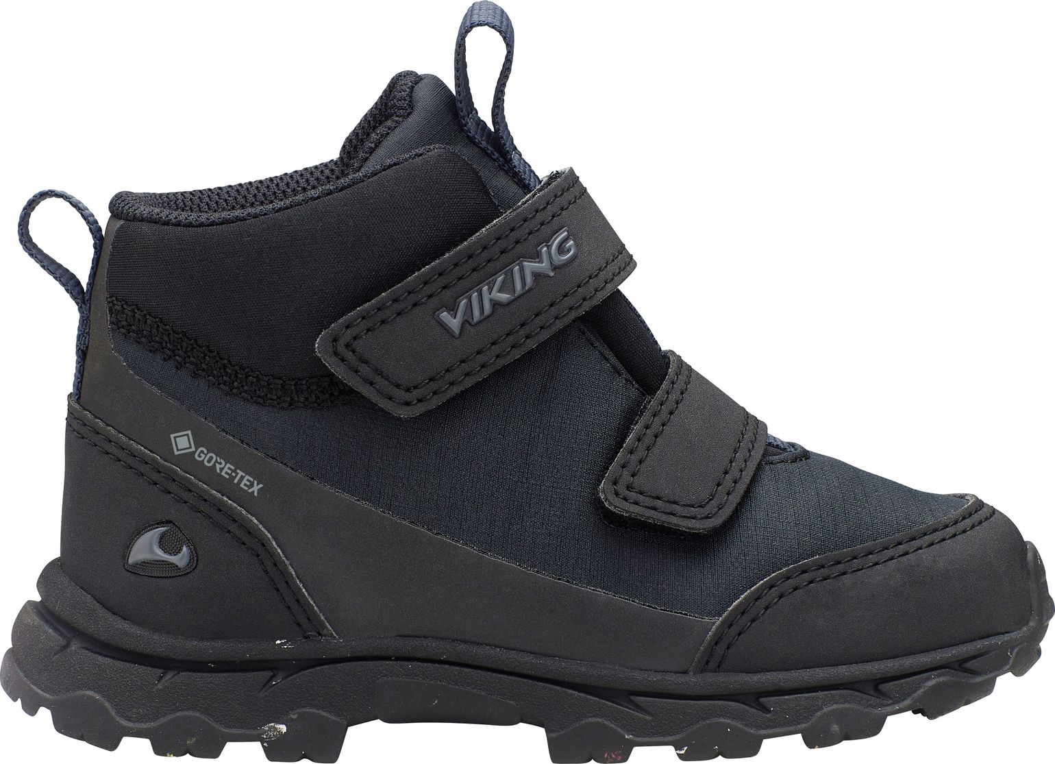 Viking Footwear Kids' As​k​ Mi​d​ F Gore-Tex Black/Charcoal
