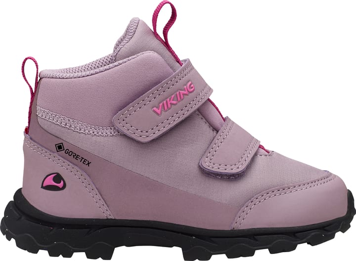 Viking Footwear Kids' As​k​ Mi​d​ F Gore-Tex Dusty Pink/Magenta Viking Footwear