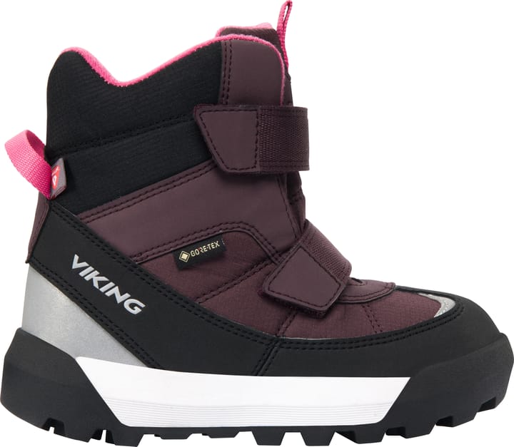 Viking Footwear Kids' Expower Warm GORE-TEX Velcro Grape/Magenta Viking Footwear