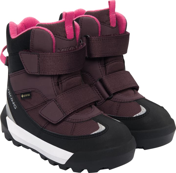 Viking Footwear Kids' Expower Warm GORE-TEX Velcro Grape/Magenta Viking Footwear Viking Footwear Kids' Expower Warm GORE-TEX Velcro Grape/Magenta Viking Footwear