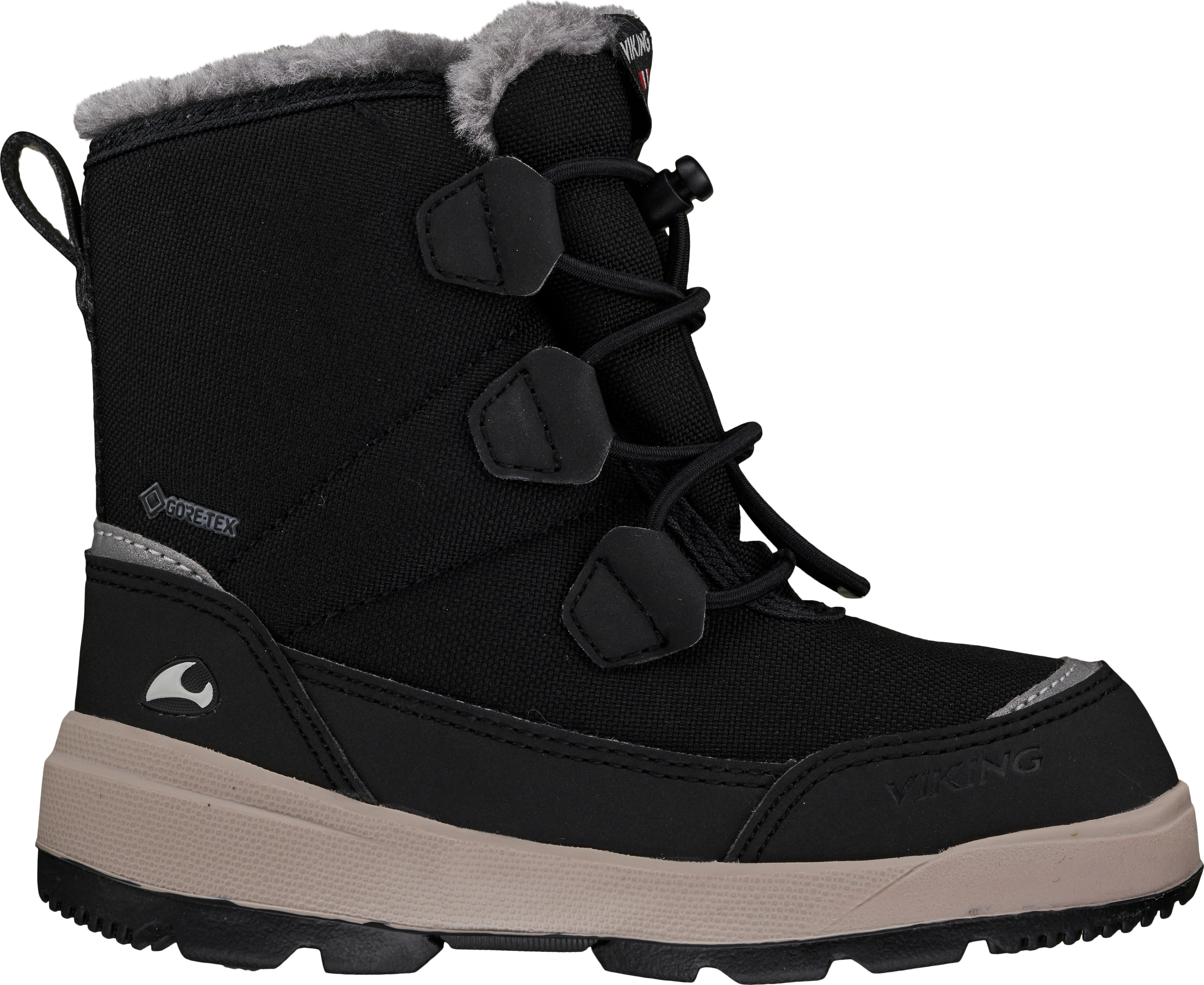 Viking Footwear Kids’ Montebello Warm GORE-TEX Zip Black