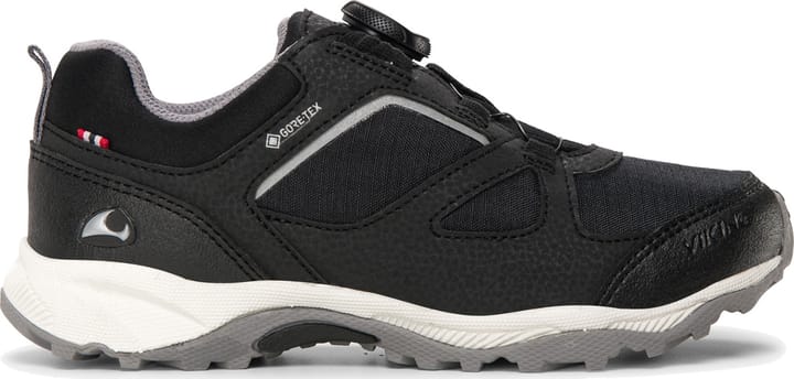 Viking Footwear Kids' Nator Low Gore-Tex Boa Black/Granite Viking Footwear