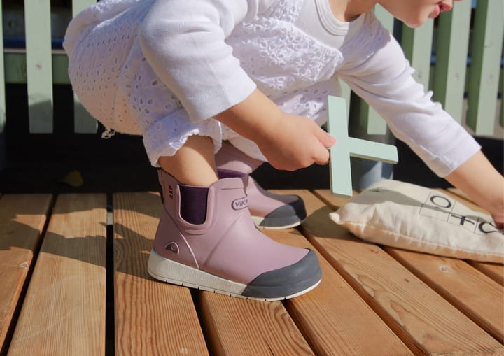 Viking Footwear Kids' River Chelsea Dusty Pink Viking Footwear