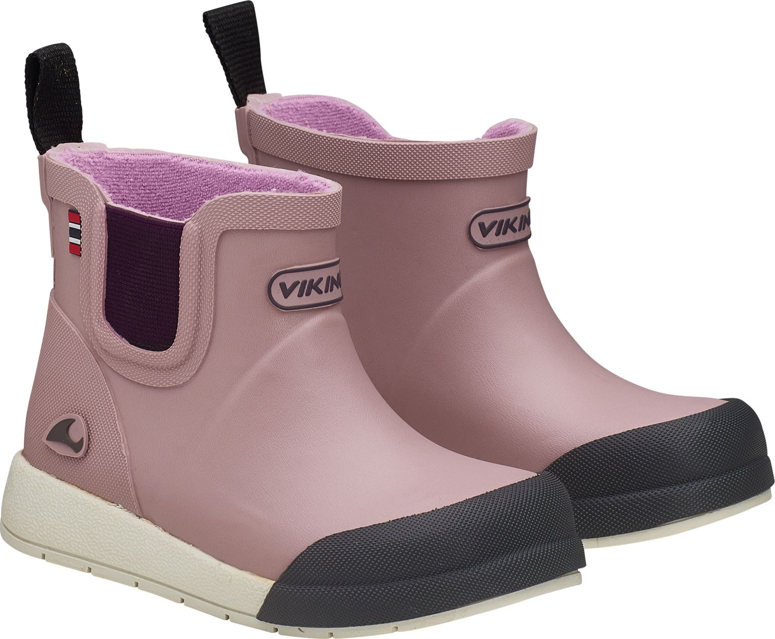 Viking Footwear Kids' River Chelsea Dusty Pink