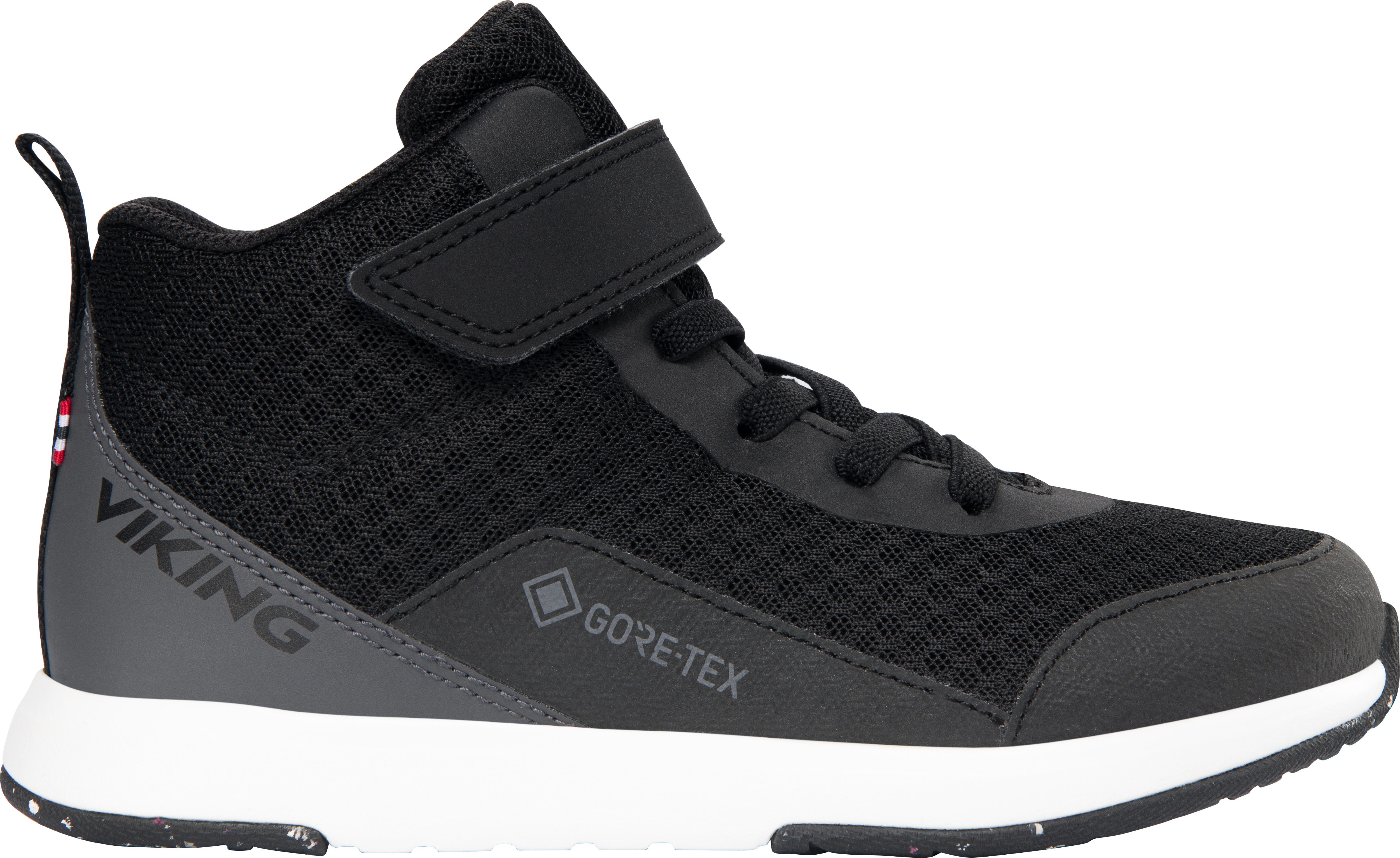 Viking Footwear Kids’ Spurt Reflex Mid GORE-TEX Black/Charcoal