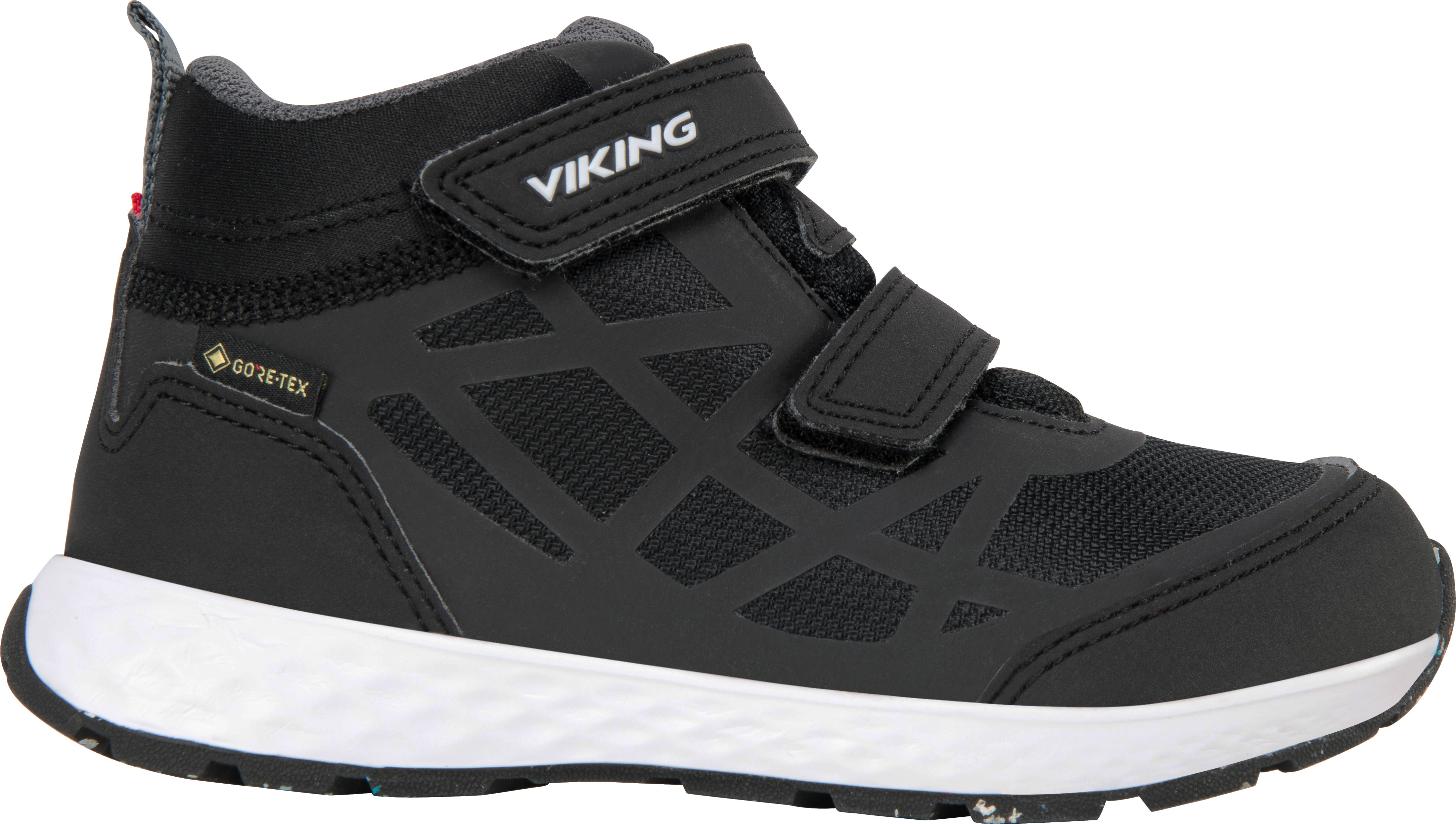 Viking Kids’ Veme Reflex Mid GORE-TEX Black