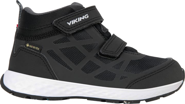 Viking Kids' Veme Reflex Mid GORE-TEX Black Viking Footwear