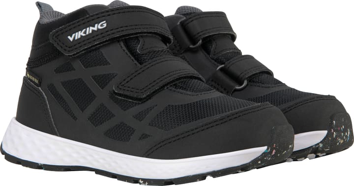 Viking Kids' Veme Reflex Mid GORE-TEX Black Viking Footwear