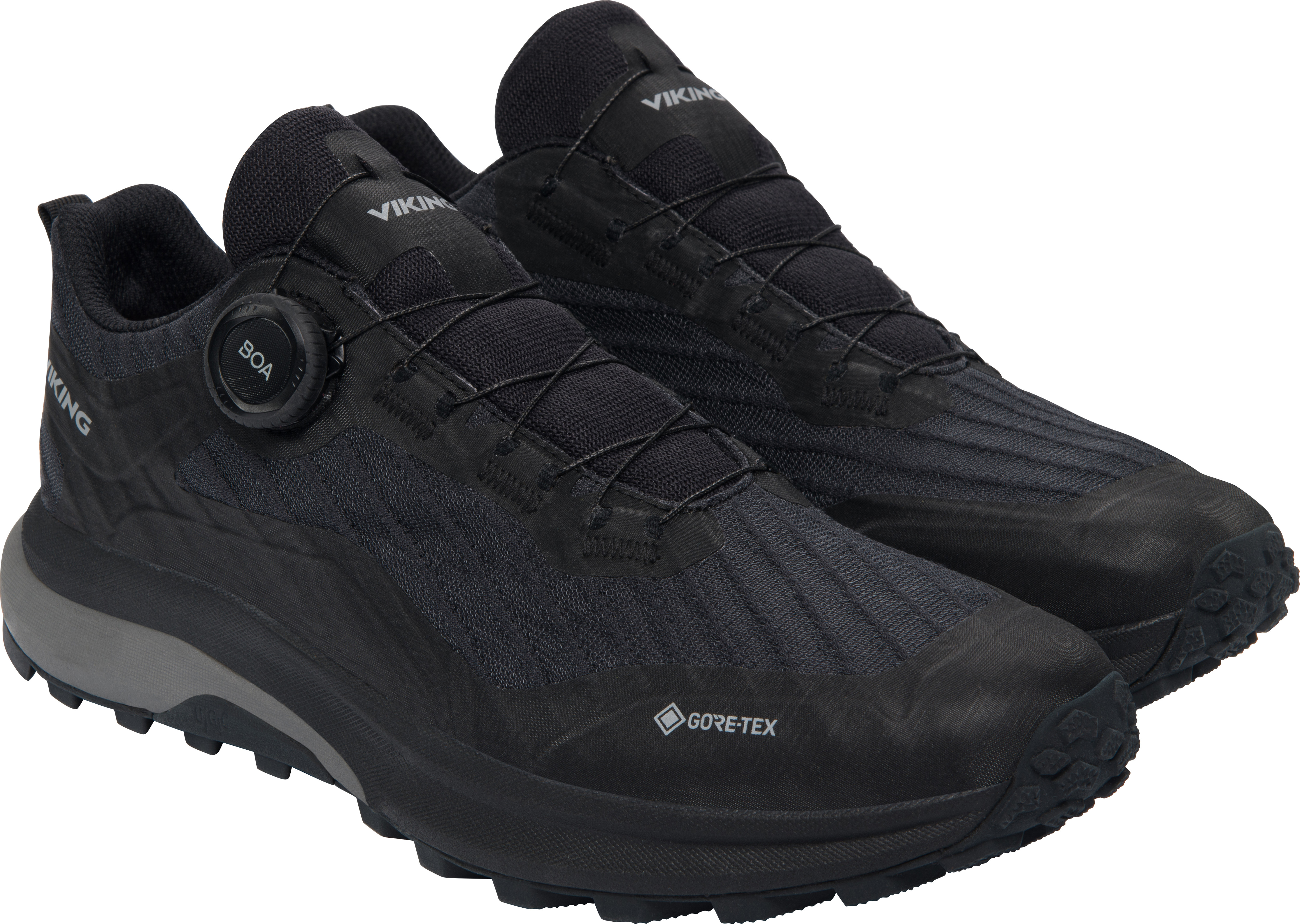 Viking Footwear Viking Footwear Men's Anaconda Trail GORE-TEX Boa Black/White 43, Black/White