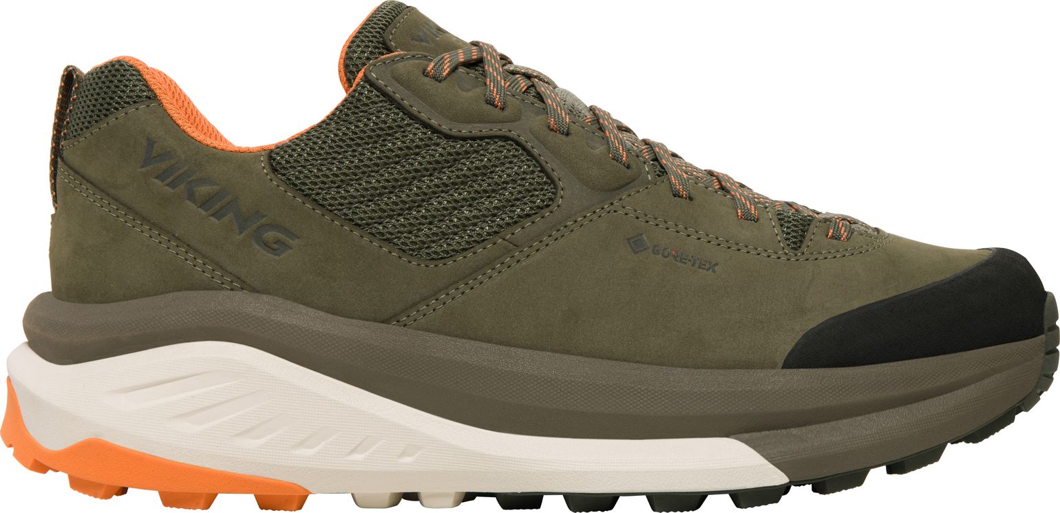 Viking Footwear Men's Cerra Hike Low GORE-TEX Olive/Orange