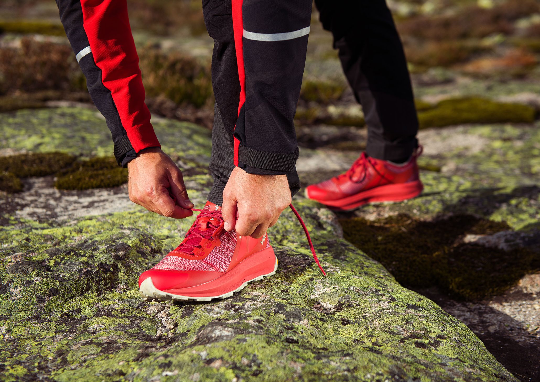 Viking Footwear Unisex Cerra Speed GORE-TEX Signal Red/Red | Buy