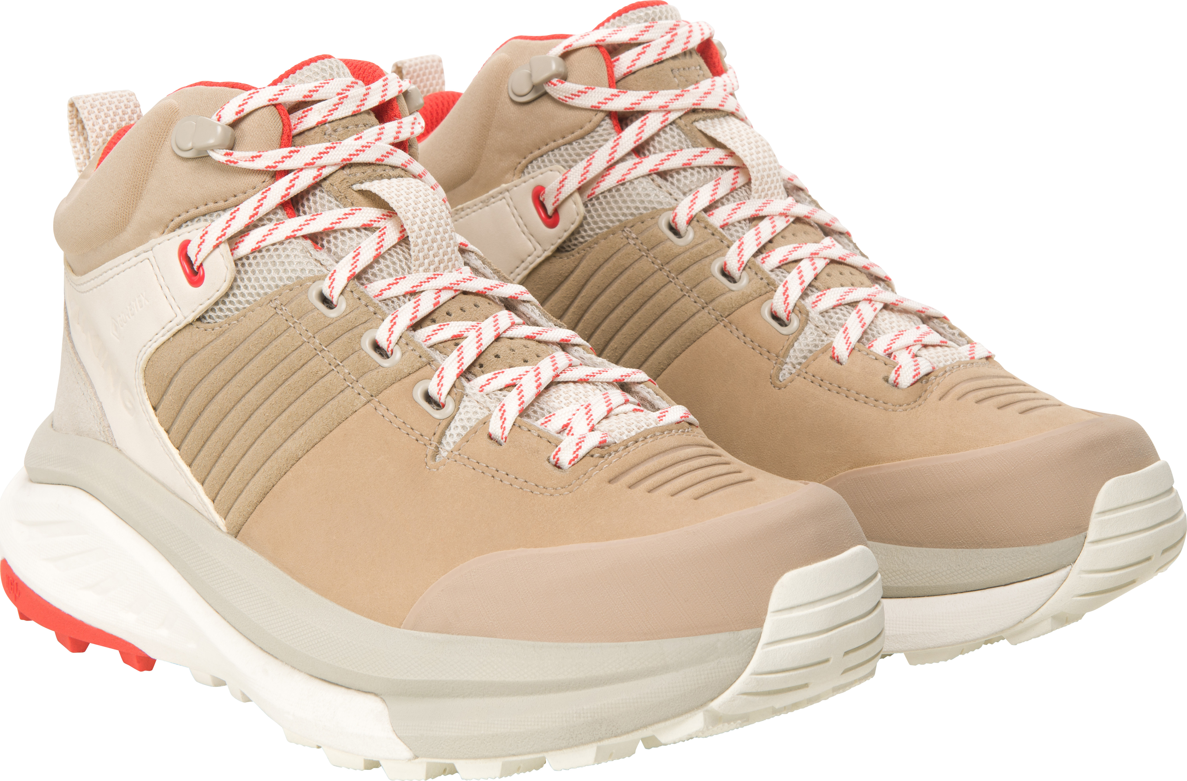 Viking Footwear Women's Cerra Hike Mid Gore-Tex Cream/Tomato Friluftsstøvler 42