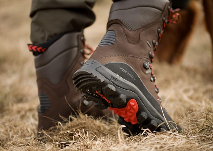 Viking Footwear Villrein De Luxe Tall GTX Dark Brown/Red Viking Footwear
