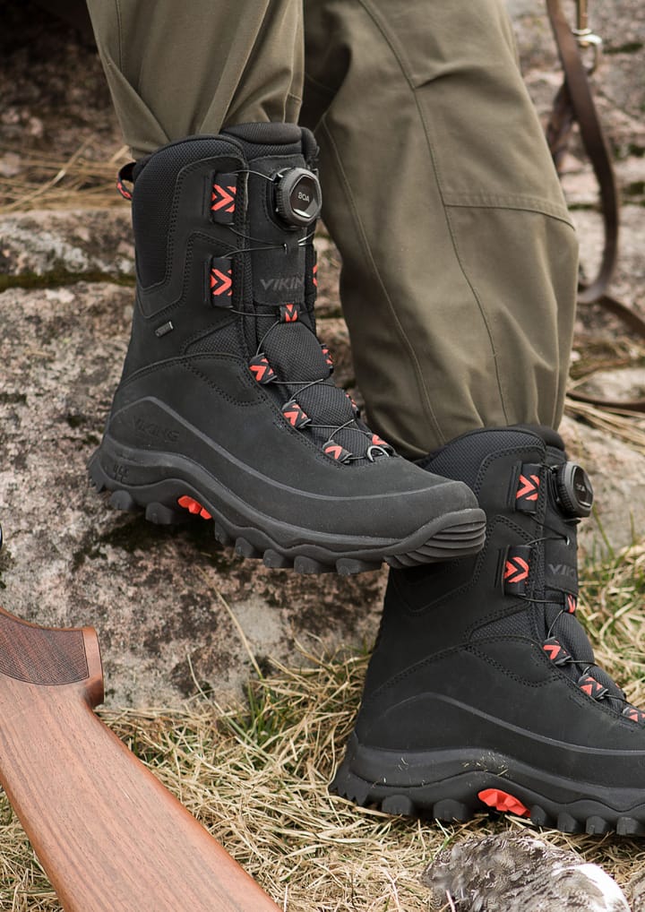 Viking Footwear Villrein High GTX BOA Black/Red Viking Footwear