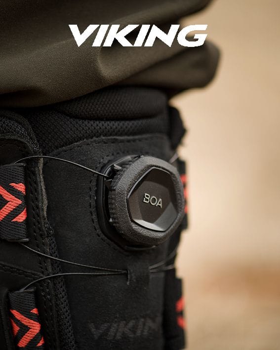 Viking Footwear Villrein High GTX BOA Black/Red Viking Footwear