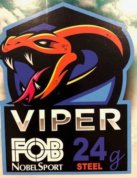 Nobel Nobel Viper Steel 12-70 6 24g Stål 25-Pack Nobel Nobel Nobel Viper Steel 12-70 6 24g Stål 25-Pack Nobel