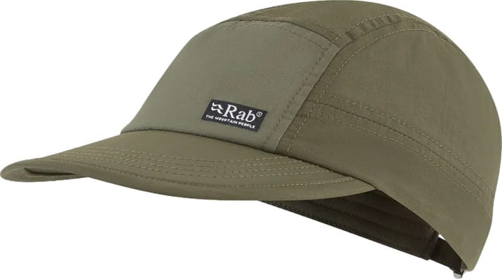 Rab Vista 5 Panel Cap Army/light Khaki Rab