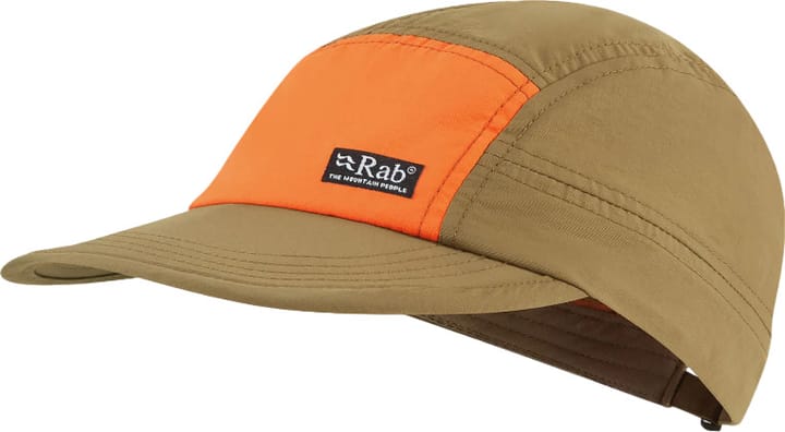Rab Vista 5 Panel Cap Oak/dark Melba Rab