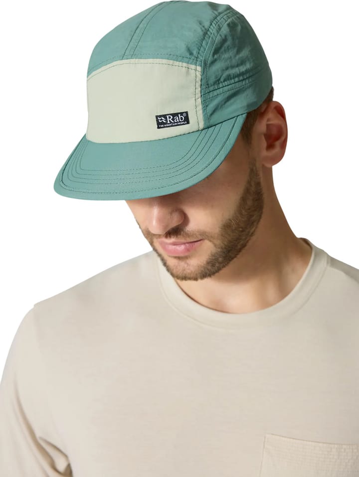 Rab Vista 5 Panel Cap Sage/cool Mint Rab