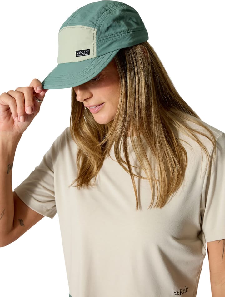 Rab Vista 5 Panel Cap Sage/cool Mint Rab