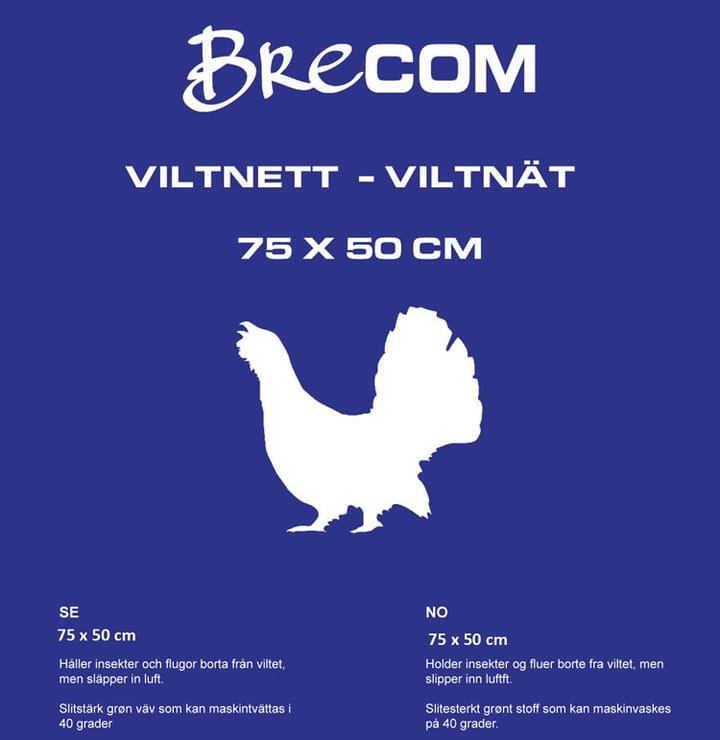Brecom Viltnett Fugl/Hare 75x50 Cm BreCom
