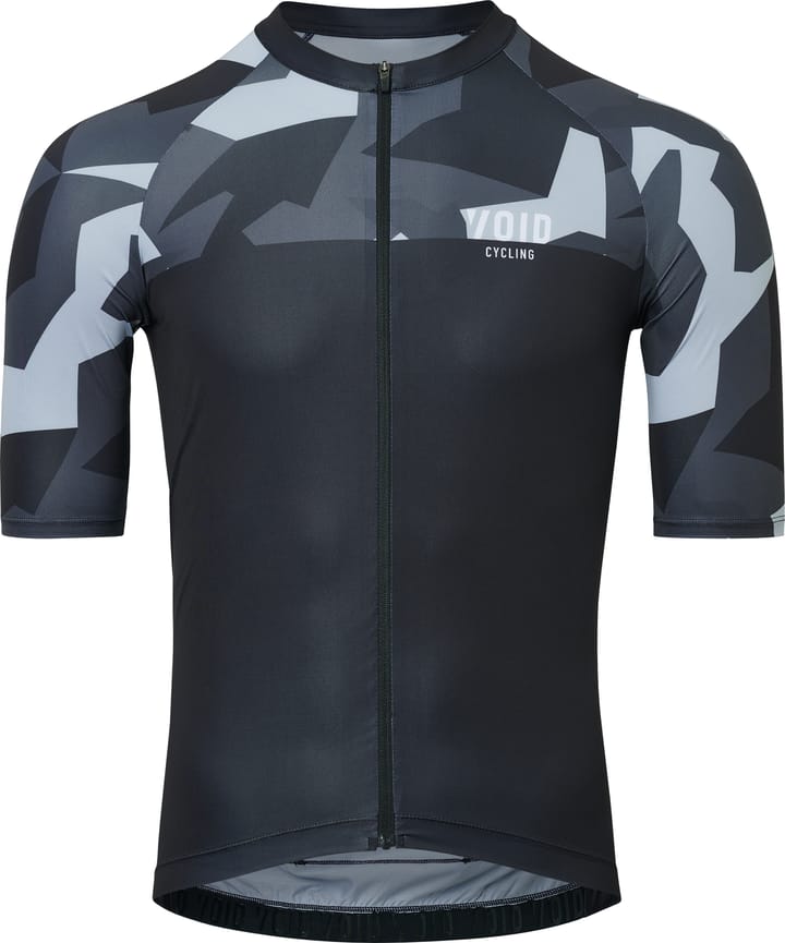 Men's Abstract SS Jersey Camo Black Void