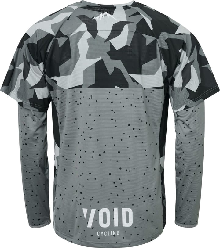 Void Men's MTB Long Sleeve Jersey Co-Lab Camo Black Void