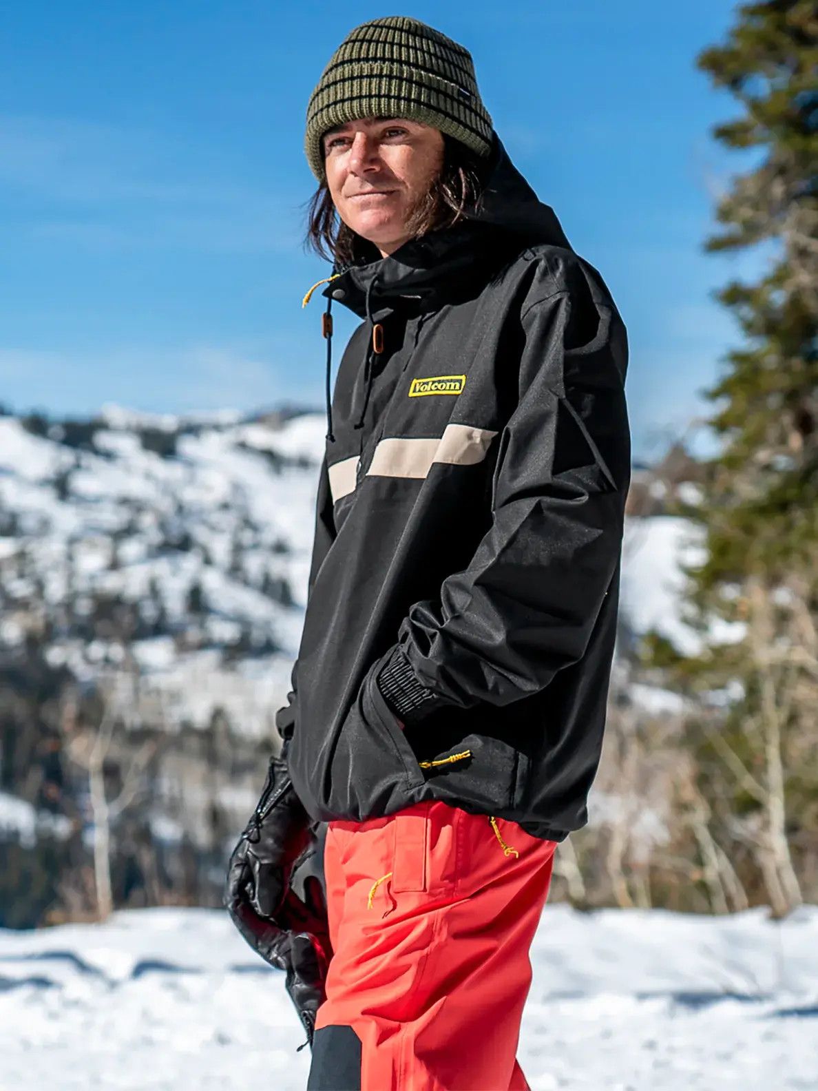 VOLCOM longo pullover jacket Sサイズ　22-23 Volcom Longo Pullover Jacket and Arthur Pants 2022-2