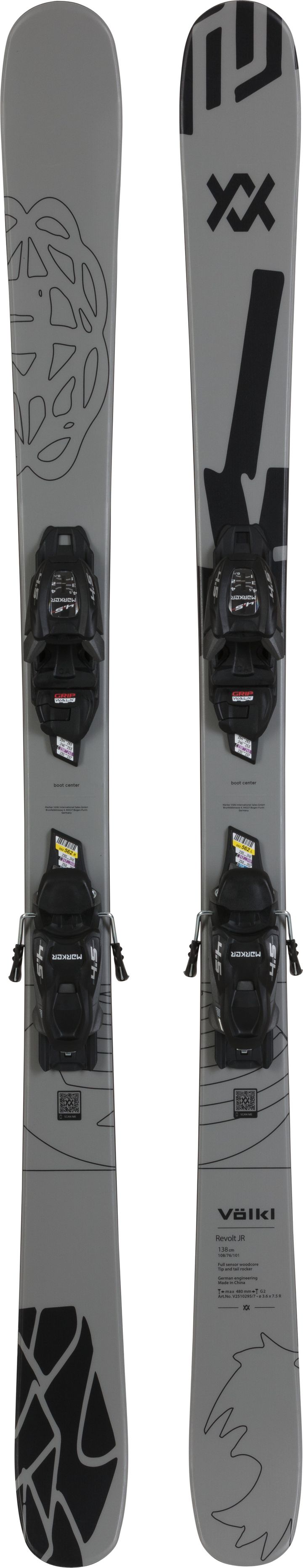 Völkl Revolt Junior Park Vmotion Grey Völkl