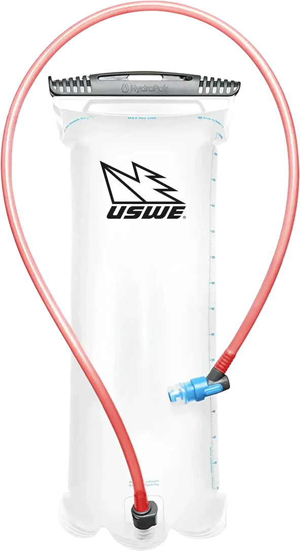 USWE 3L Elite Hydration Bladder With Plug-n-Play Transparent