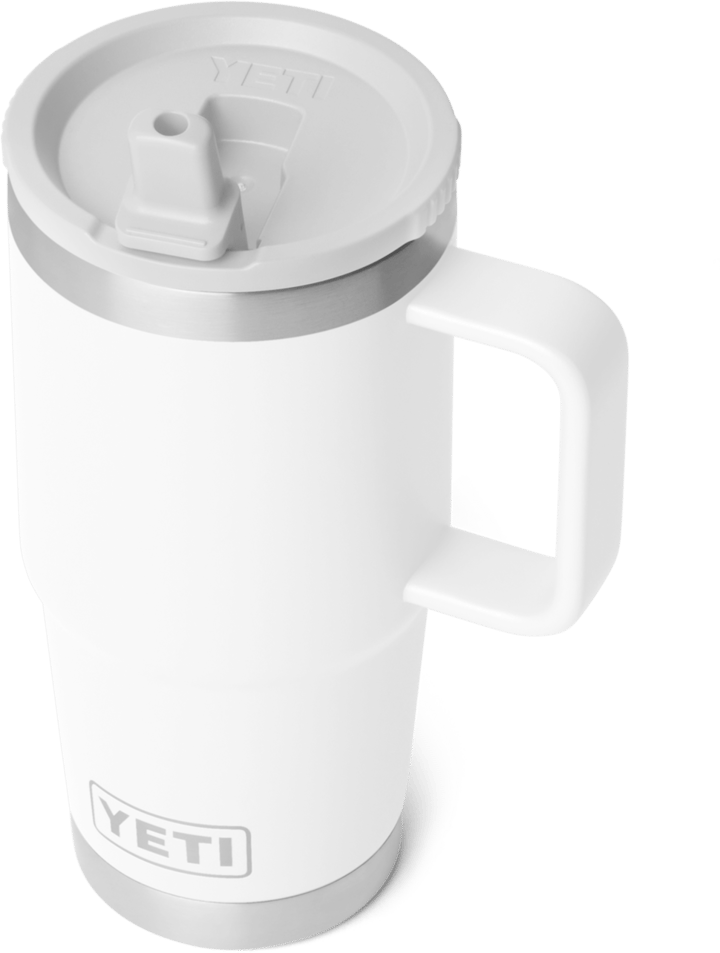 Yeti Rambler 591 ml Travel Straw Mug White Yeti