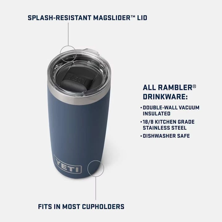 Yeti Rambler 10oz (295ml) Tumbler with MagSlider Lid King Crab Yeti