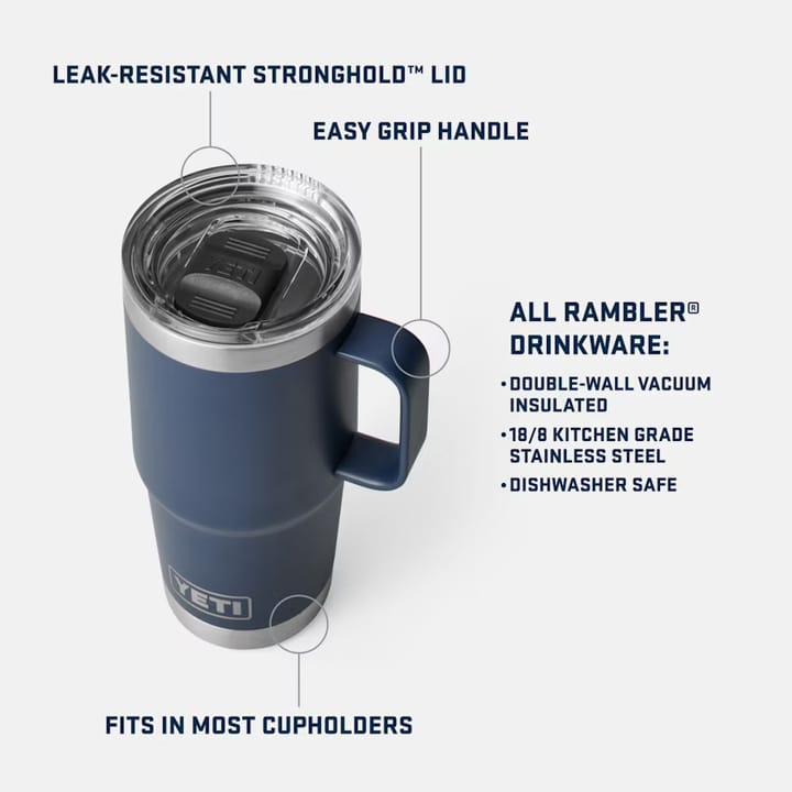 Yeti Rambler 20 Oz Travel Mug Big Sky Blue Yeti Yeti Rambler 20 Oz Travel Mug Big Sky Blue Yeti