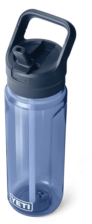 Yeti Yonder 25oz (750ml) Water Bottle with Straw Cap Navy Yeti