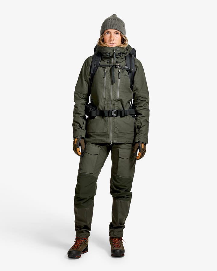 Lundhags Women's Authentic III Jacket Dark Forest Green Lundhags