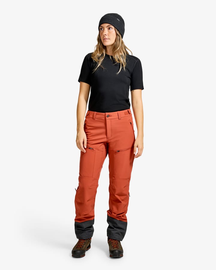 Lundhags Women's Padje Softshell Pant Cinnamon Red Lundhags