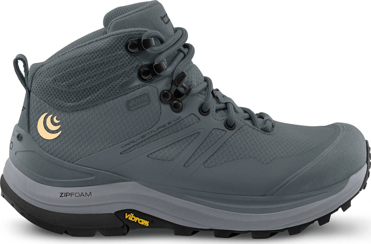 Topo Athletic Women's Trailventure 2 Waterproof Grey/Grey