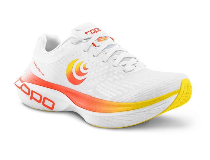 Topo Athletic Specter W White/sunset Topo Athletic Topo Athletic Specter W White/sunset Topo Athletic