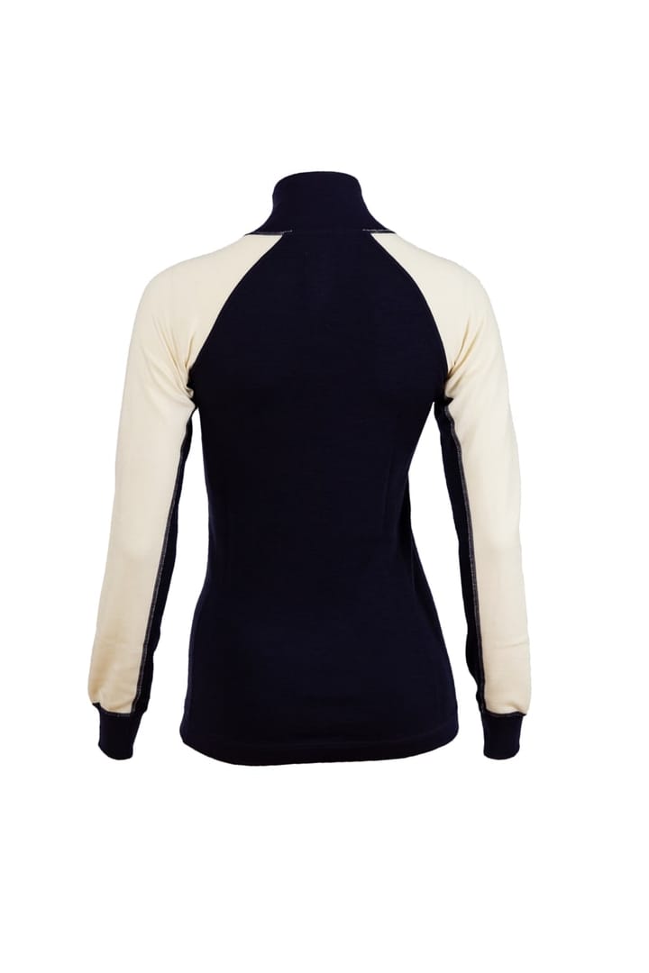 Fjellulla Women'S Half Zip Deep Blue/white Fjellulla Fjellulla Women'S Half Zip Deep Blue/white Fjellulla