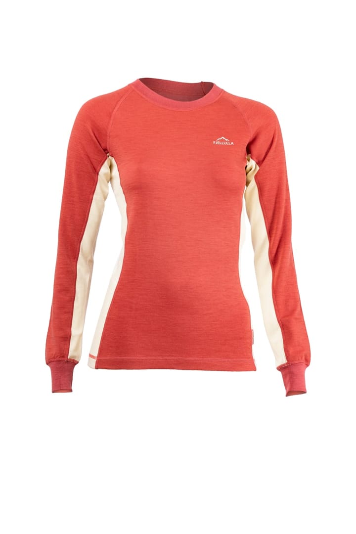 Fjellulla Women'S Crew Neck Coral Fjellulla