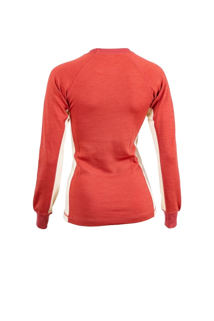 Fjellulla Women'S Crew Neck Coral Fjellulla Fjellulla Women'S Crew Neck Coral Fjellulla