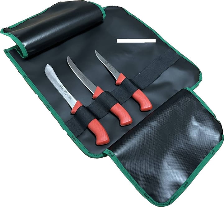 Sanelli Slaktesett. 14cm, 16cm,18cm Kniv Med Oppebevaringsbag For Kniver. Sanelli