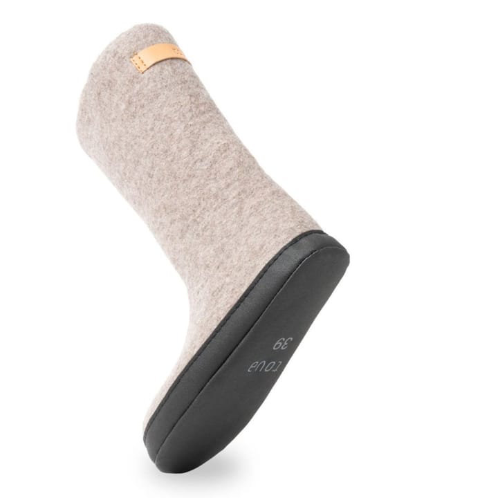 Tova Valenki Rough Natural Brown Tova