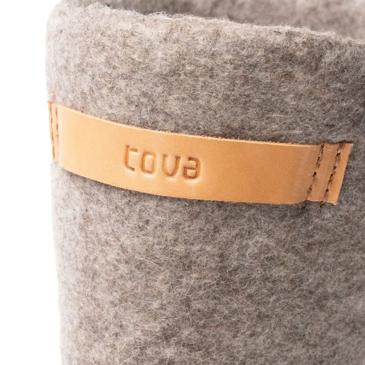 Tova Valenki Rough Natural Brown Tova