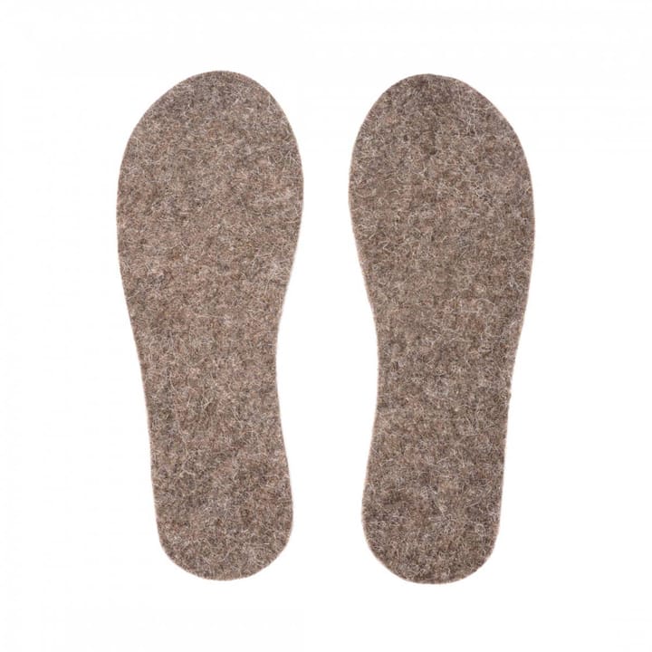 Tova Wool Soles Precut Eco Natural Brown Tova