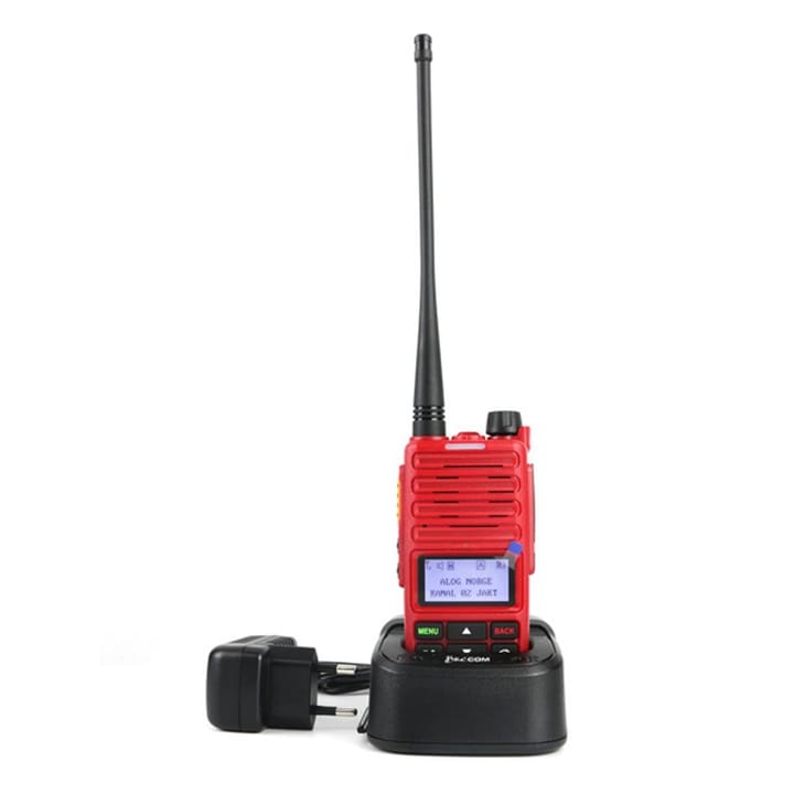 Brecom Vr-600d Jaktpakke -Radio,Headsett,Antenne Og Oppbevaringsveske BreCom