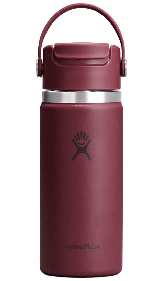 Hydro Flask Travel Mug Flip Sip 473ml Burgundy